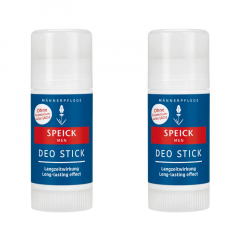 Speick Men Deostick Набор 2 st х 40 ml Дезодорант мужской, натуральный стик без алюминия, защита от запаха