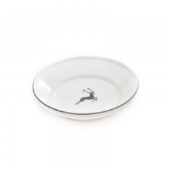 Gmundner Keramik Gmundner Keramik Grauer Hirsch Reifschussel ohne Henkel d: 28 cm / h: 6,6 cm Керамическая миска Gmundner из серого оленя без ручки d: 28 см / высота: 6,6 см