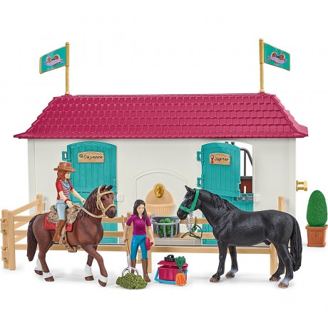 Schleich Schleich Horse Club 42551 Horse Club Lakeside Pferdehof Schleich Horse Club 42551 Horse Club Конная ферма на берегу озера