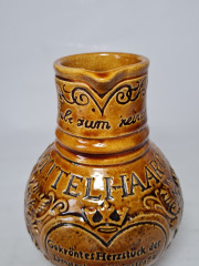 Mittel Haardt Кувшин для вина с фактурным рисунком, 500 мл, 16 x 12 см, Германия, 1960-70гг.