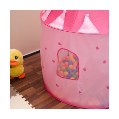 LittleTom Spielzelt Rosa Ballebad Zelt Shanti Палатка Play Tent Розовая палатка Ballebad Shanti
