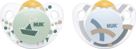 Nuk Соска (успокаивающая) Trendline Gr.3 для мальчиков, 2 шт