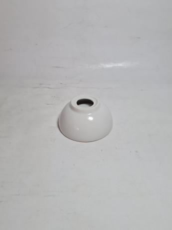 Подсвечник винтажный Schrinding Bavaria с рождественским декором, фарфор, 8 x 4 см, Германия, 1960-70гг.