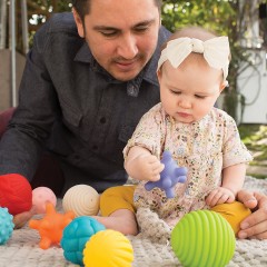 Infantino Infantino Go Gaga Texturierter Multi Balle Set Набор текстурированных мячей Infantino Go Gaga