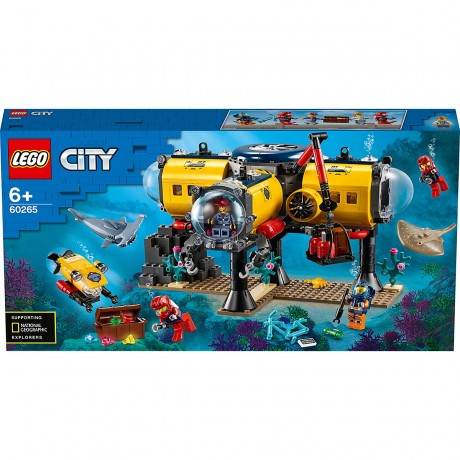 LEGO City 60265 Meeresforschungsbasis ЛЕГО Исследовательская база