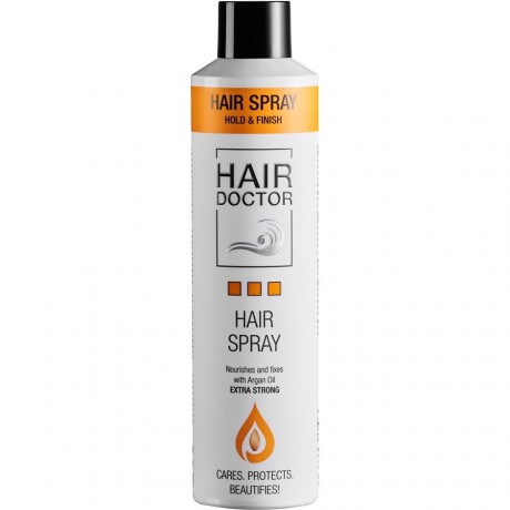 Hair Doctor Hair Spray extra strong  Очень сильный лак для волос