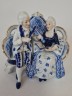 ХС, Фарфоровая Статуэтка "Дама с кавалером", 16см х 16 см, Германия, 1950-60гг.