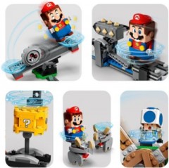 LEGO LEGO Super Mario 71390 Reznors Absturz &ndash; Erweiterungsset LEGO Super Mario 71390 Дополнительный набор Резнора &laquo;Авария&raquo;