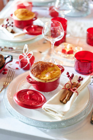 Staub Staub Cocotte Set 4-tlg. rot Кокотный набор «Пыль» 4 шт.