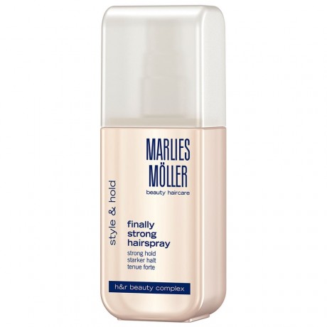 Marlies Moller Finally Strong Haarspray Style & Hold, Марлис Мюллер Жидкий лак для волос очень сильной фиксации, 125 мл