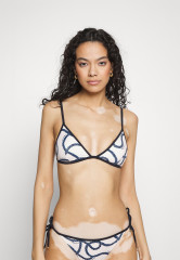 Tommy Hilfiger TRIANGLE FIXED RP PRINT Bikini top wuw/wlw rope print ПРИНТ TRIANGLE FIXED RP Верх бикини вау / wlw веревочный принт