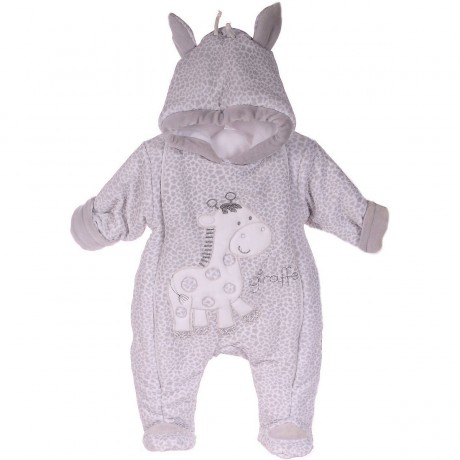 La Bortini Baby Overall Wagenanzug mit Kapuze Outdoor-Overalls fur Madchen Детский комбинезон для детской коляски с капюшоном уличный комбинезон для девочек