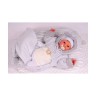 La Bortini Baby Overall Wagenanzug mit Kapuze Outdoor-Overalls fur Madchen Детский комбинезон для детской коляски с капюшоном уличный комбинезон для девочек