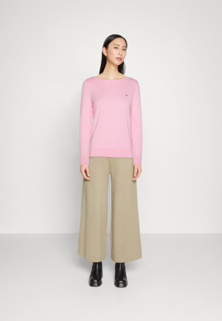 Tommy Hilfiger STITCH BOAT Jumper iconic pink STITCH BOAT джемперы культовый розовый