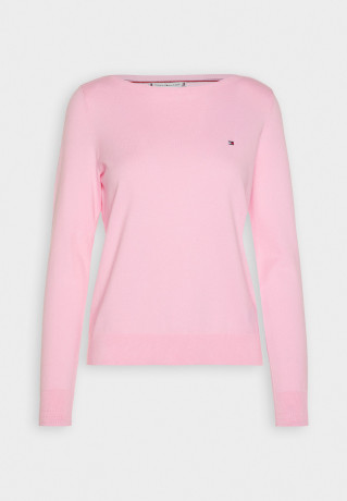 Tommy Hilfiger STITCH BOAT Jumper iconic pink STITCH BOAT джемперы культовый розовый
