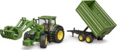 Bruder BRUDER Traktor John Deere mit Anhanger 1:16 Трактор BRUDER John Deere с прицепом 1:16