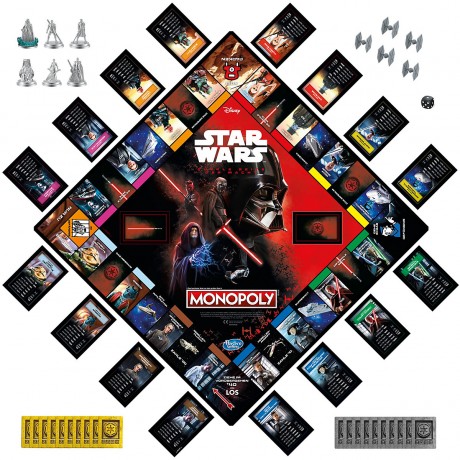 Hasbro Monopoly: Star Wars Dunkle Seite der Macht Монополия: Темная сторона Звездных войн