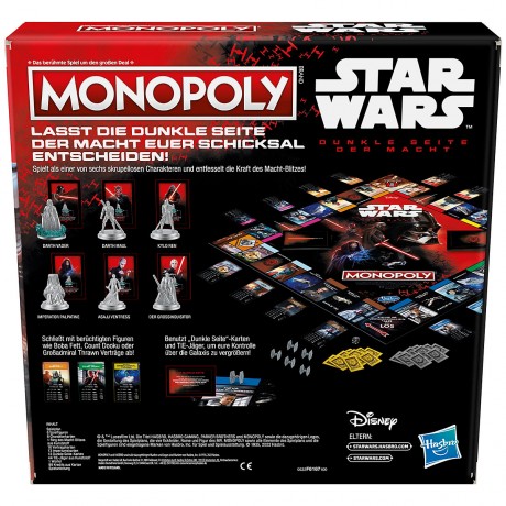 Hasbro Monopoly: Star Wars Dunkle Seite der Macht Монополия: Темная сторона Звездных войн