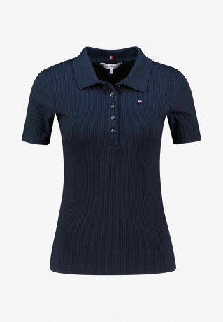 Tommy Hilfiger SLIM 5X2 Polo shirt desert sky SLIM 5X2 Рубашка поло небо пустыни