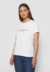 Tommy Hilfiger HERITAGE  Print T-shirt weiss  НАСЛЕДИЕ Футболка с принтом белый