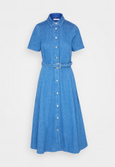 Tommy Hilfiger FLARE DRESS EMMY Denim dress blue denim ПЛАТЬЕ EMMY Джинсовое платье синий деним