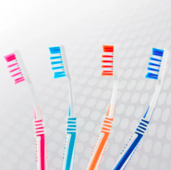 Dr. Best  Zahnbürste Classic Hoch-Tief mittel, 1 St, Зубная щётка  глубокой очистки, средней жёсткости, ТЕМНО-СИНЯЯ, 1 шт.