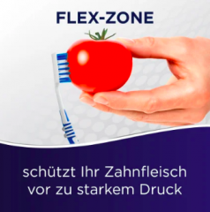 Dr. Best  Zahnbürste Classic Hoch-Tief mittel, 1 St, Зубная щётка  глубокой очистки, средней жёсткости, ТЕМНО-СИНЯЯ, 1 шт.