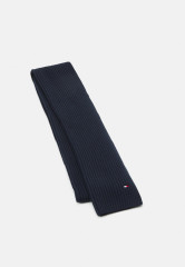 Tommy Hilfiger ESSENTIAL SCARF AND BEANIE SET UNISEX Beanie space blue ESSENTIAL КОМПЛЕКТ ШАРФ И ШАПКА УНИСЕКС Шапочка космический синий