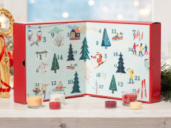 Yankee Candle Adventskalendar 2025 Адвент календарь Fragrance Lover's, свечи 24 шт и подсвечник