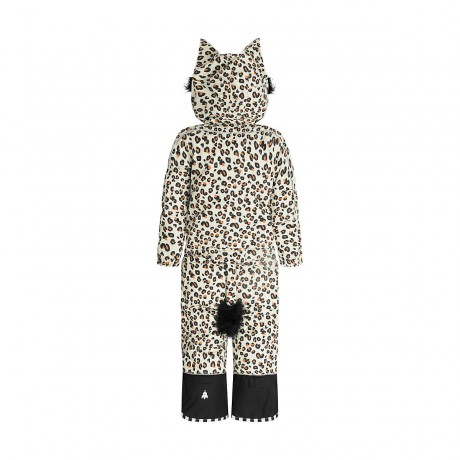 WeeDo CHEETADO Leopard Black Schneeanzuge Черный зимний комбинезон ЧЕТАДО с леопардовым принтом