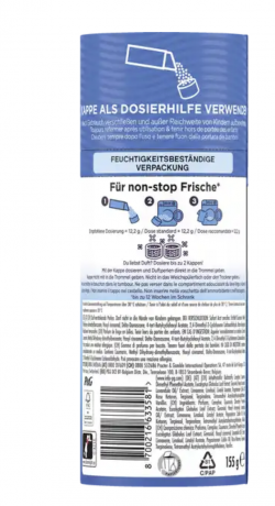 Lenor Wascheparfum Aprilfrisch 155g, Ленор Парфюм для стирки Альпийская свежесть, 155гр