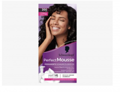Schwarzkopf Perfect Mousse Краска-мусс для волос, тон 200 Черный