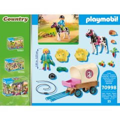 PLAYMOBIL PLAYMOBIL 70998 Ponykutsche PLAYMOBIL 70998 Повозка для пони