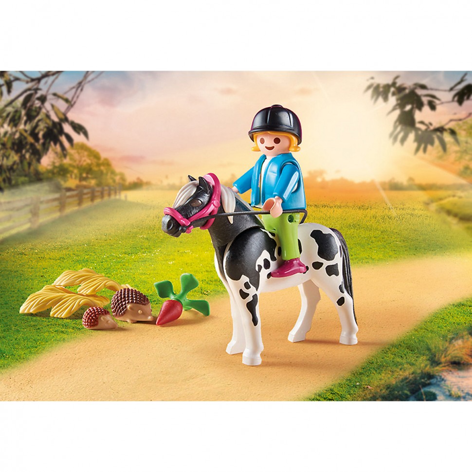 Купить PLAYMOBIL PLAYMOBIL 70998 Ponykutsche PLAYMOBIL 70998 Повозка для  пони в интернет-магазине Diskontshop.eu Германия всего за 1 303 руб. в