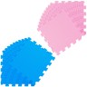 LittleTom Puzzlematte Uni Pink Dunkelblau 20 Teile Коврик-пазл Uni Pink Dark Blue 20 деталей