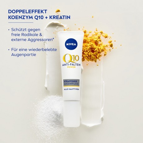 Nivea Q10 Power Anti Falten + Straffung Augenpflege Q10 Power против морщин + укрепляющий уход за глазами