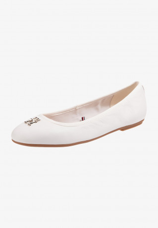 Tommy Hilfiger KLASSISCHE Ballet pumps weiss CLASSIC балетки белый