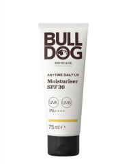 BULLDOG Anytime Daily Feuchtigkeitscreme LSF30, 75ml, Увлажняющий крем широкого спектра действия SPF 30, экстракт семян чертополох и витамин С,75мл