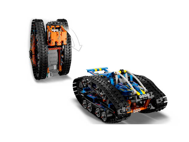 Lego App-gesteuertes Transformationsfahrzeug Транспортное средство трансформации, управляемое приложением