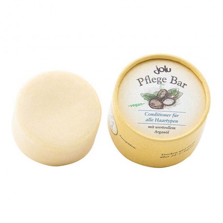 jolu Naturkosmetik Pflege Bar Conditioner fur alle Haartypen 50g  Care Bar кондиционер для всех типов волос 50г