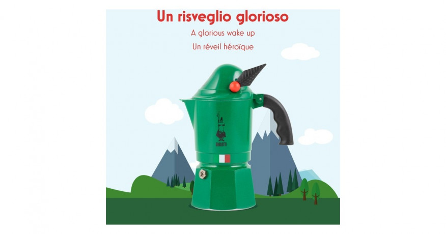 Bialetti Bialetti Break Alpina, Espressomaschine grun, 3 Tassen grun Bialetti Break Alpina, кофемашина для эспрессо, зеленый, 3 чашки