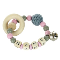 dubistda Greifling mit Name Hakelperle Игрушка-клатч с именем Hakelperle