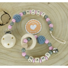 dubistda Greifling mit Name Hakelperle Игрушка-клатч с именем Hakelperle