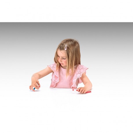 Wissner aktiv lernen 20er Rechenkette rot\/blau 20 счетная цепочка красная/синяя