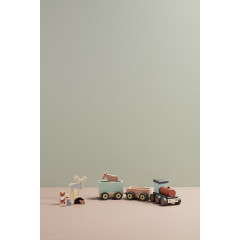 Kids Concept Spielzug mit Waldtieren Edvin Nachziehspielzeug Поезд лесных животных Эдвин тянет за собой игрушку