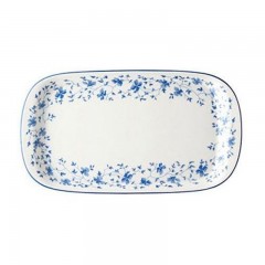 Arzberg Arzberg Form 1382 Blaubluten Milch - / Zucker- Tablett 23 cm Arzberg Form 1382 Blue Blossoms Лоток для молока/сахара 23 см