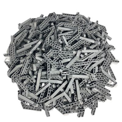 LEGO LEGO 1x9 Technic Hebearm Hellgrau - 100 Stuck - Light bluish grey liftarm 32271 LEGO 1x9 Technic Liftarm Light Grey — 100 штук — Светло-голубовато-серый подъемный рычаг 32271