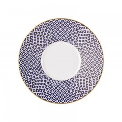 Rosenthal Rosenthal Francis Carreau Bleu Kaffee-Untertasse 14 cm Блюдце для кофе Rosenthal Francis Carreau Bleu 14 см