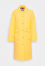 Tommy Hilfiger QUILTED SORONA LONG SHACKET Classic coat sunny yellow QUILTED SORONA LONG SHACKET Классическое пальто солнечно-желтый