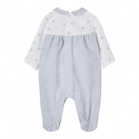 Mayoral Overall Bubikragen Punkte Schleife Бантик в горошек на воротнике Питера Пэна